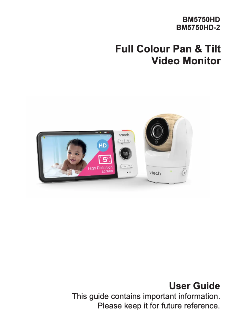 First page image of the manual for BM5750HD