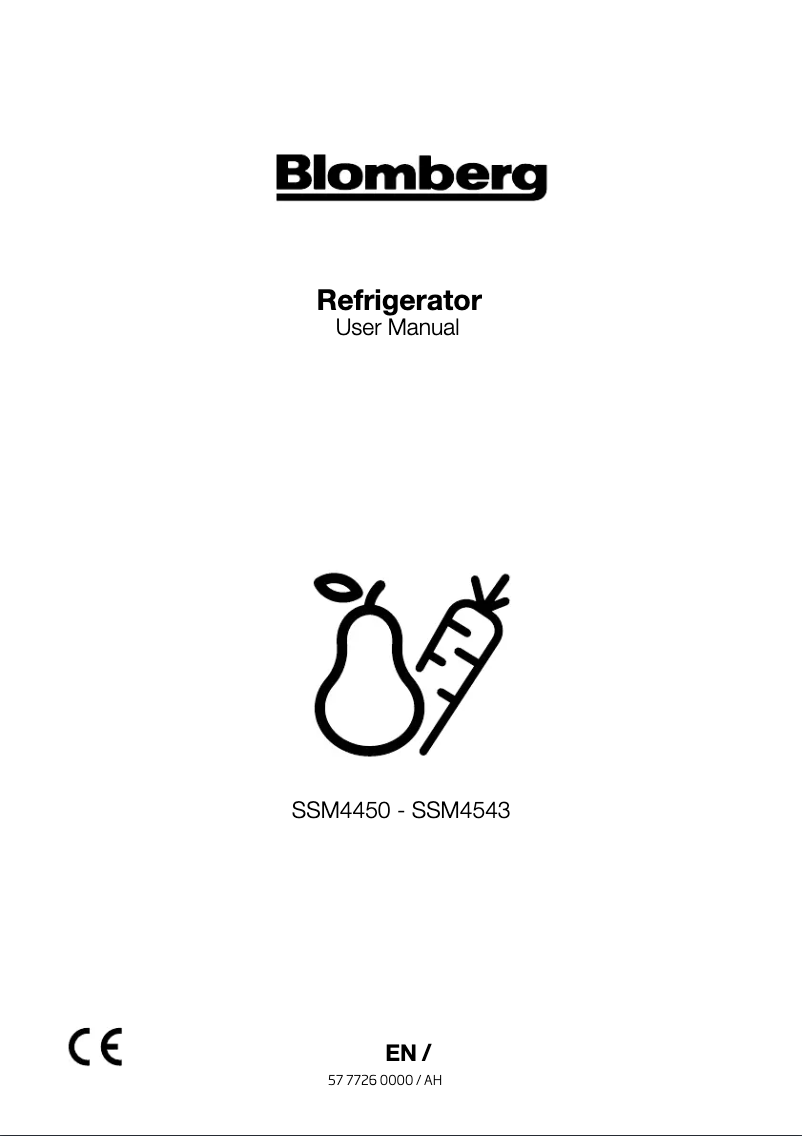 First page image of the manual for SSM4543