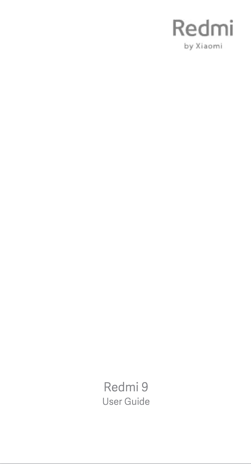 Page 1 of the manual User Manual Xiaomi Redmi 9 Prime