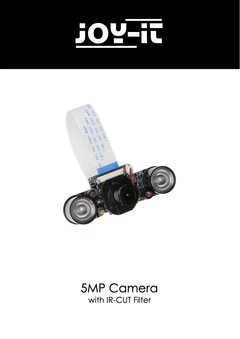 Image de la première page du manuel de l'appareil rb-camera-IR_PRO