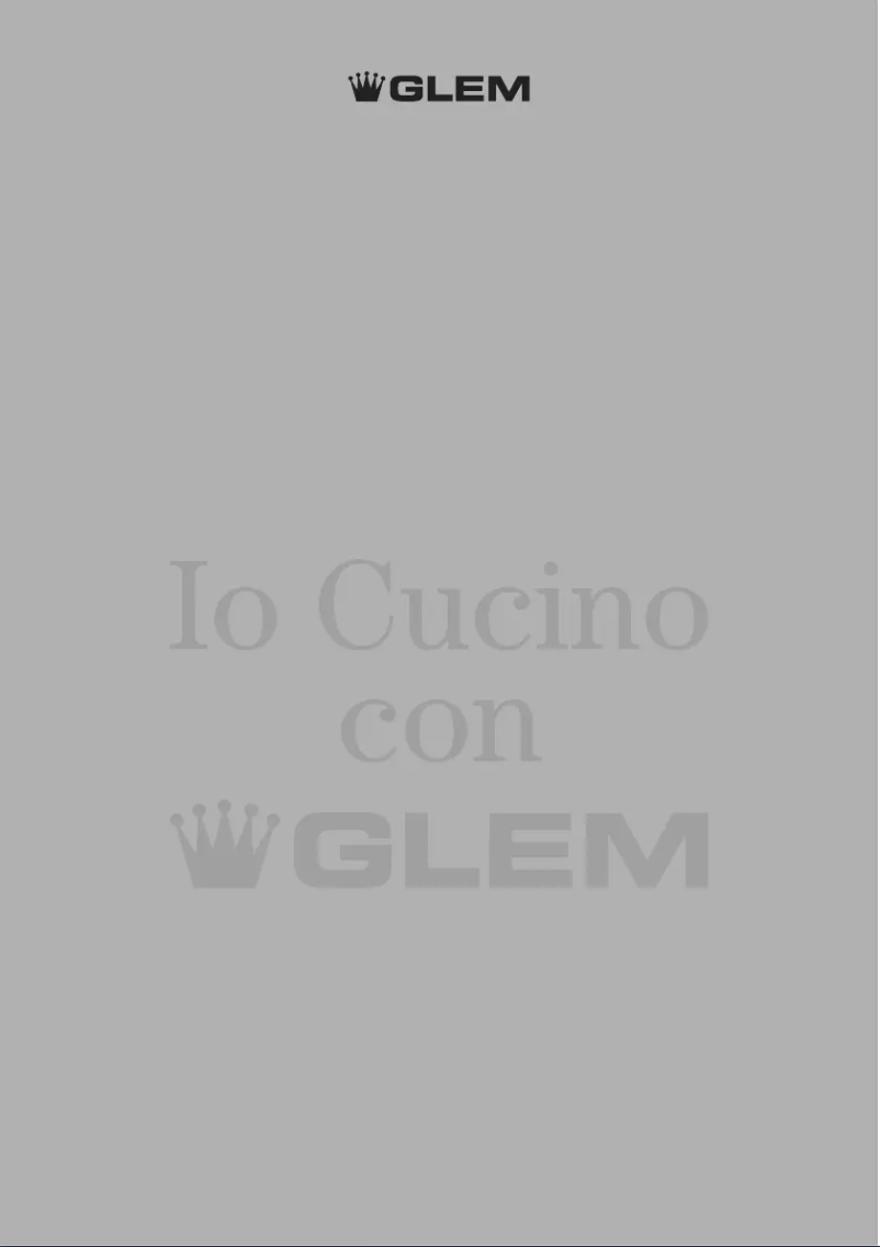 Page 1 of the manual User Manual Glem Gas GVP415HBK