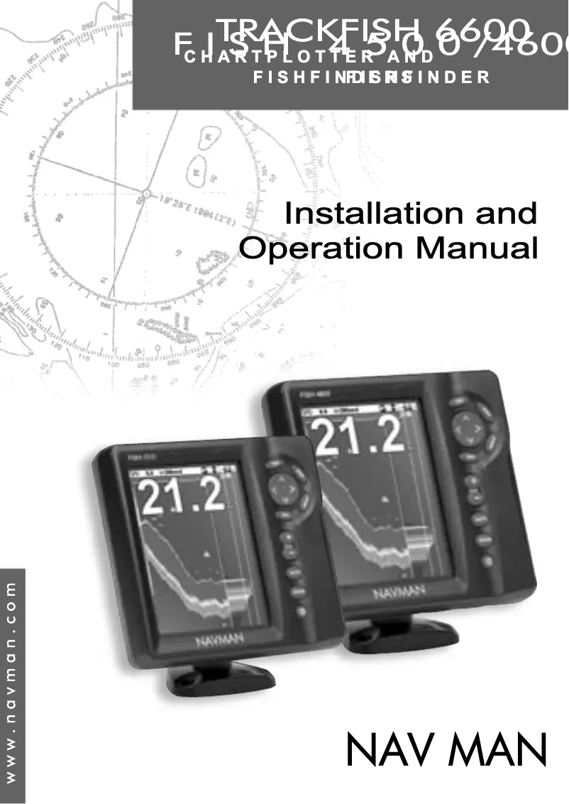 Page 1 of the manual User Manual Navman Fish 4600