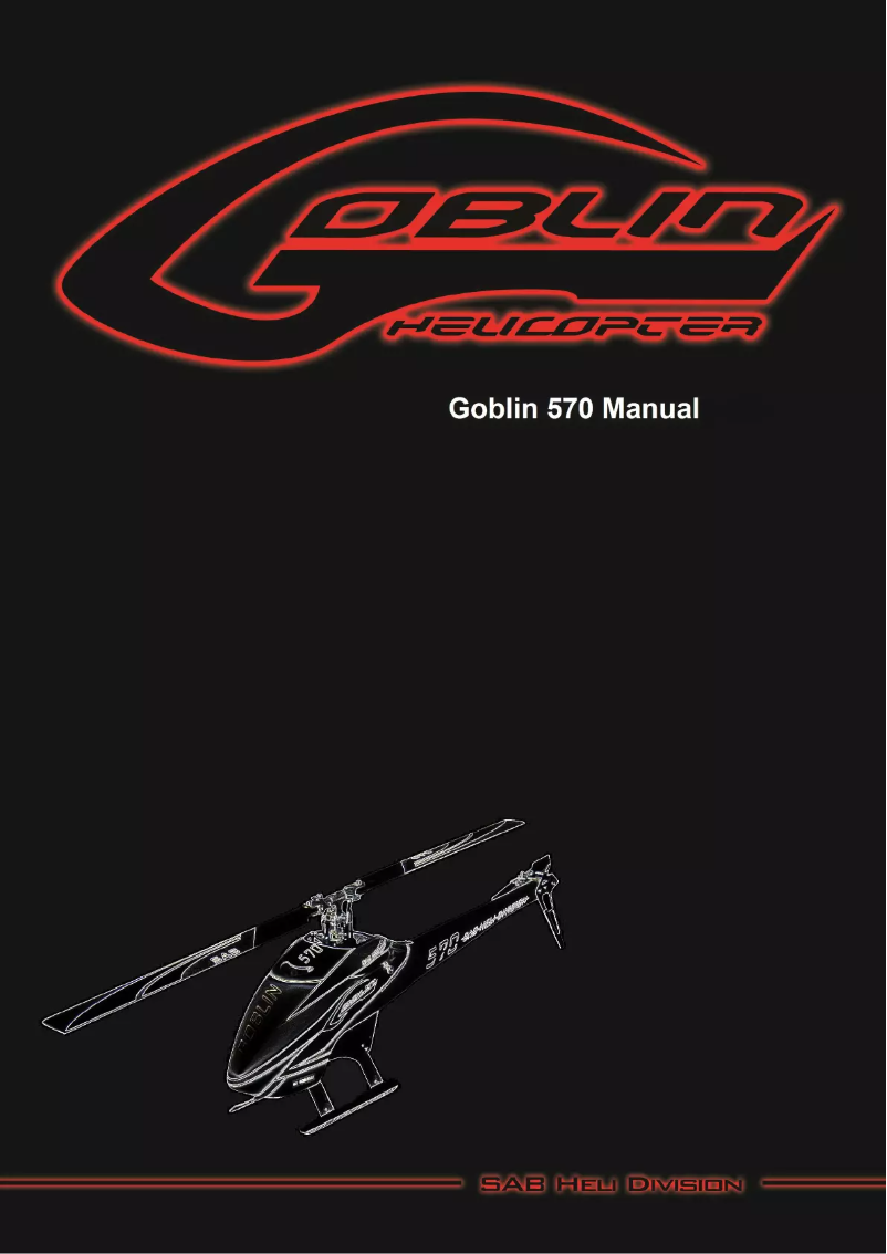 Page 1 of the manual User Manual SAB SG571