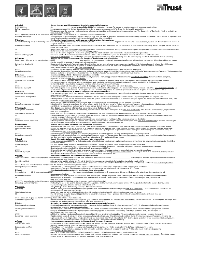 First page image of the manual for Mila 2.0