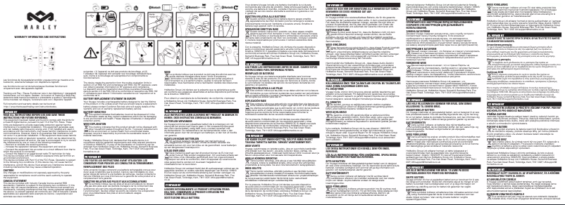 Page 1 of the manual User Manual House of Marley Voyage BT EM-FE053