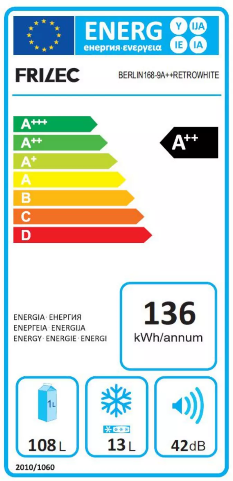 Page 1 of the manual User Manual Frilec BERLIN168-9A++