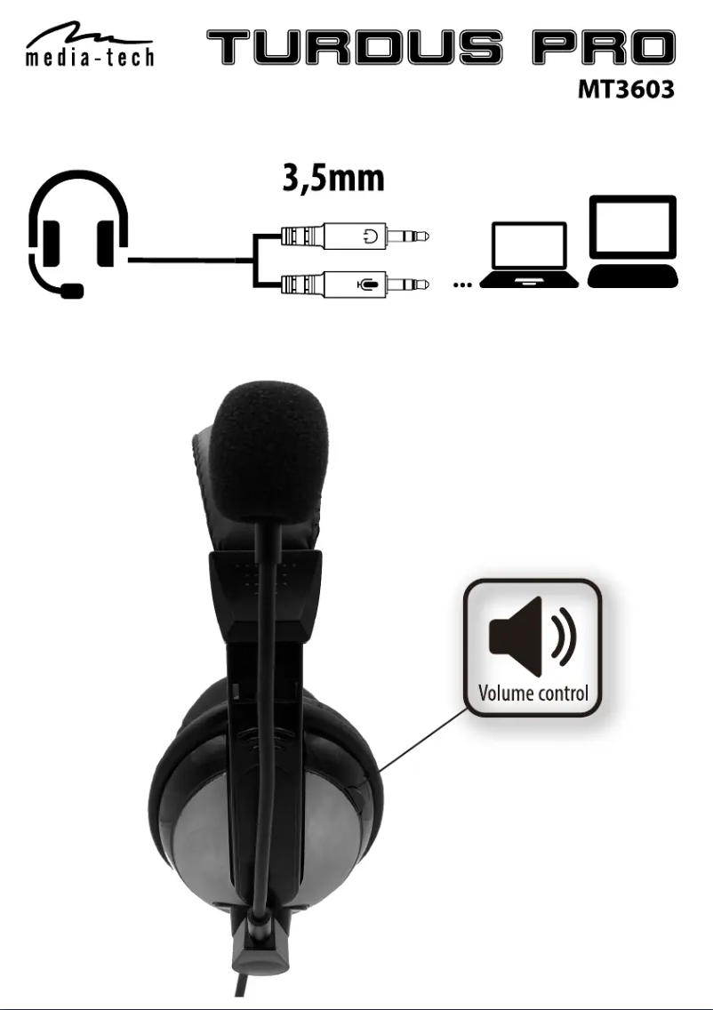 First page image of the manual for TURDUS PRO MT3603