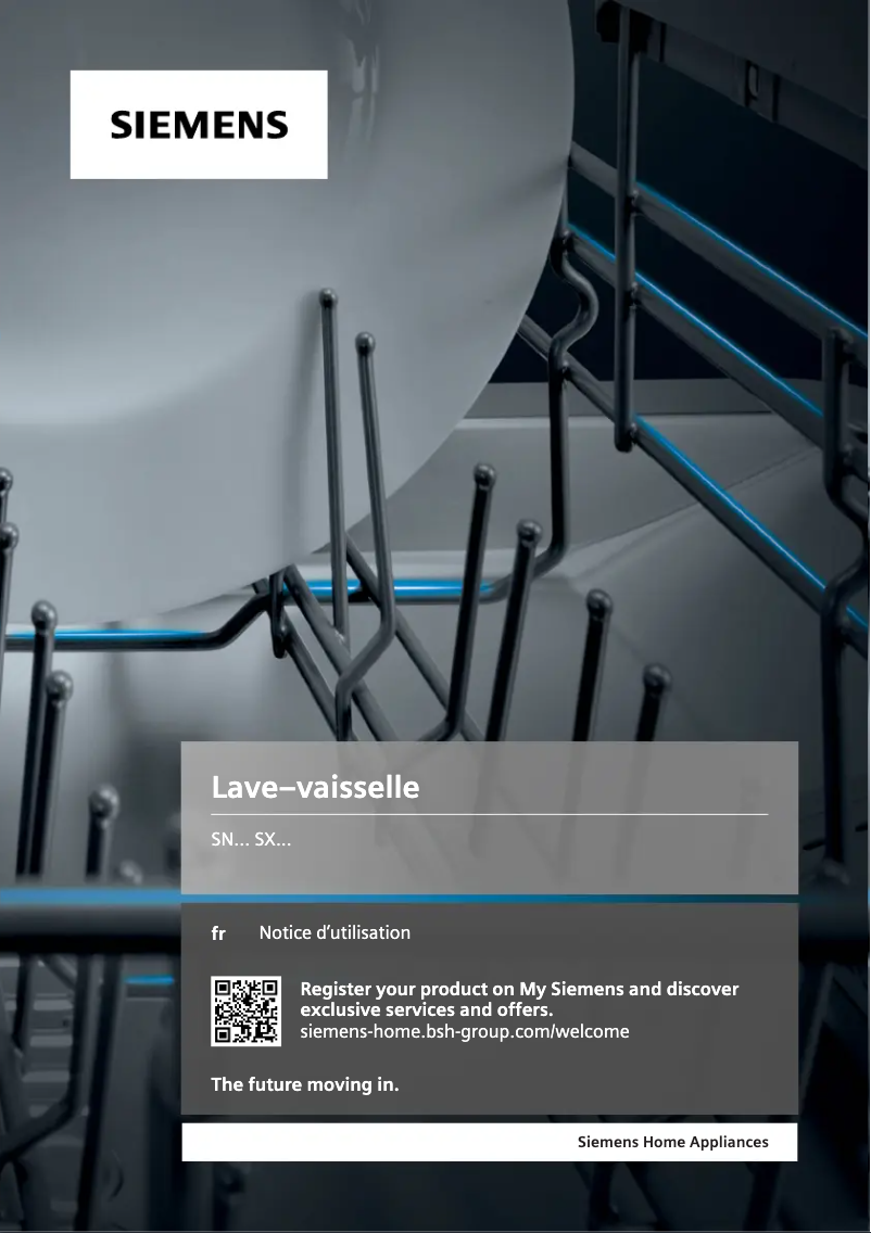 Page 1 of the manual User Manual Siemens SN778D86TE