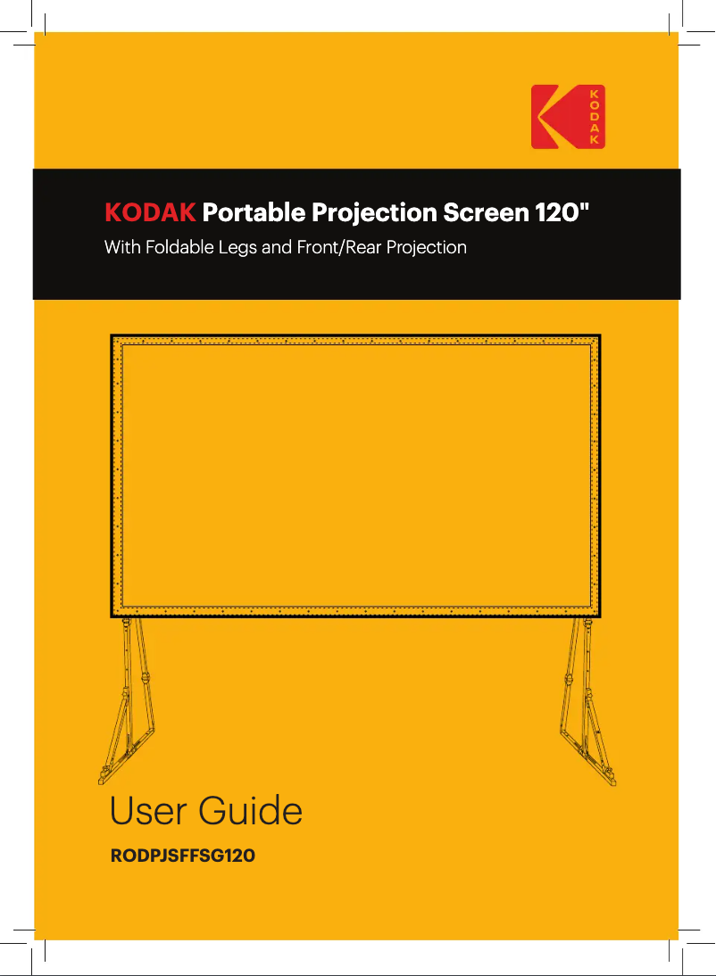 Image de la première page du manuel de l'appareil RODPJSFFSG120