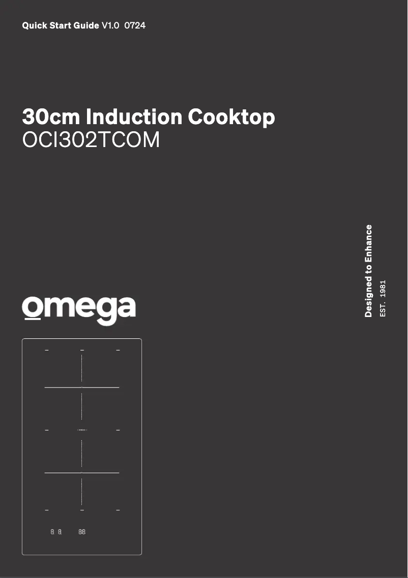 Page 1 of the manual Quick Start Guide Omega OCI302TCOM
