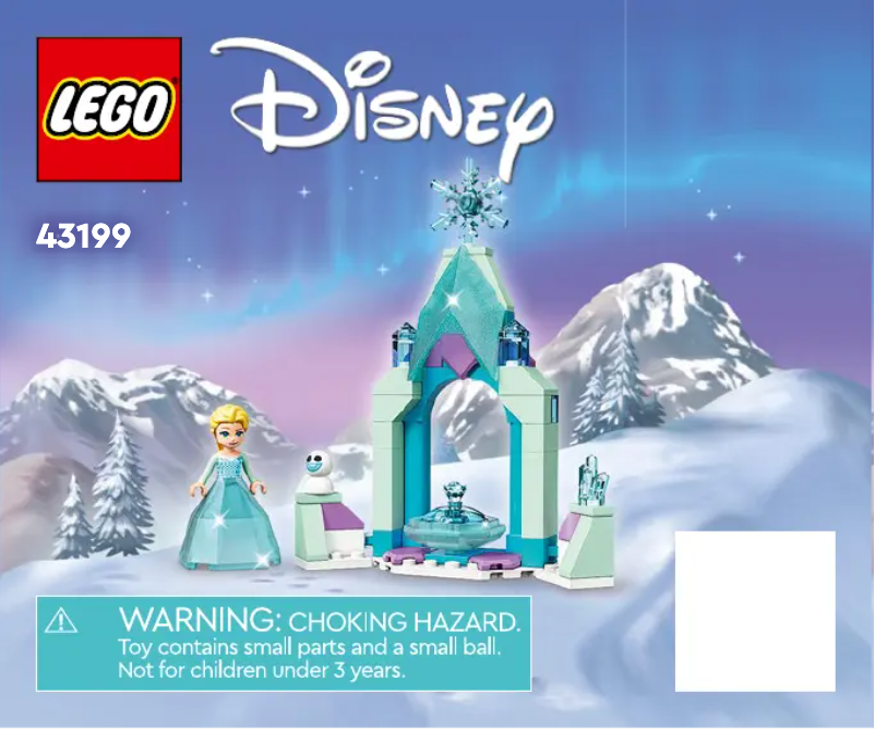 Page 1 of the manual User Manual Lego Disney 43199