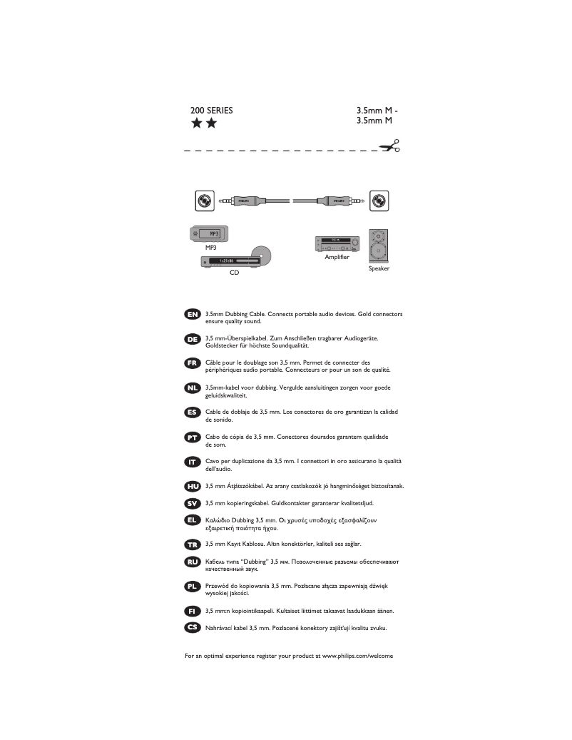 First page image of the manual for SWA4522S