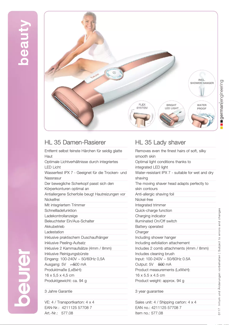 First page image of the manual for HL 35