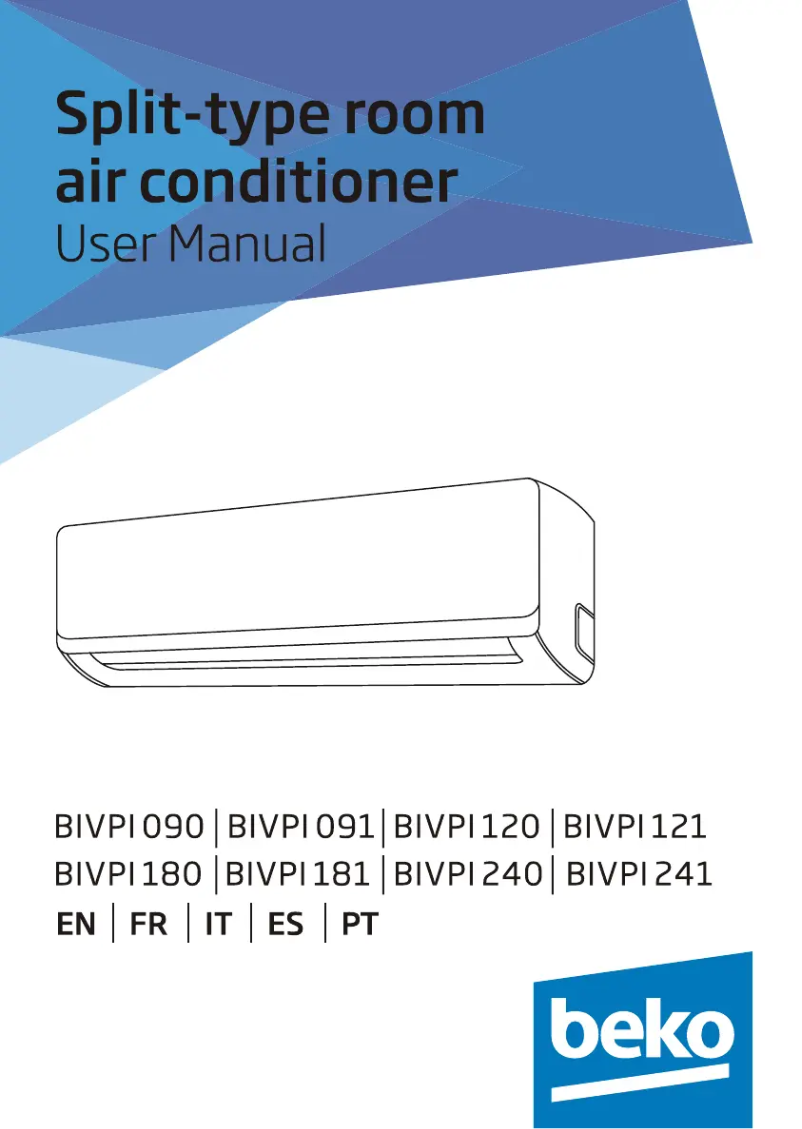 First page image of the manual for BIVPI 090