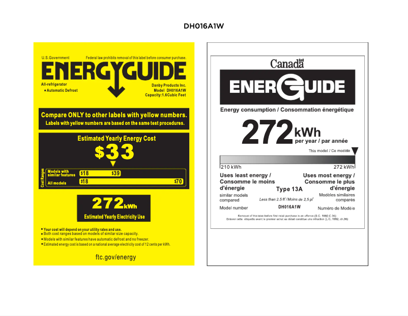 First page image of the manual for DH016A1W-D