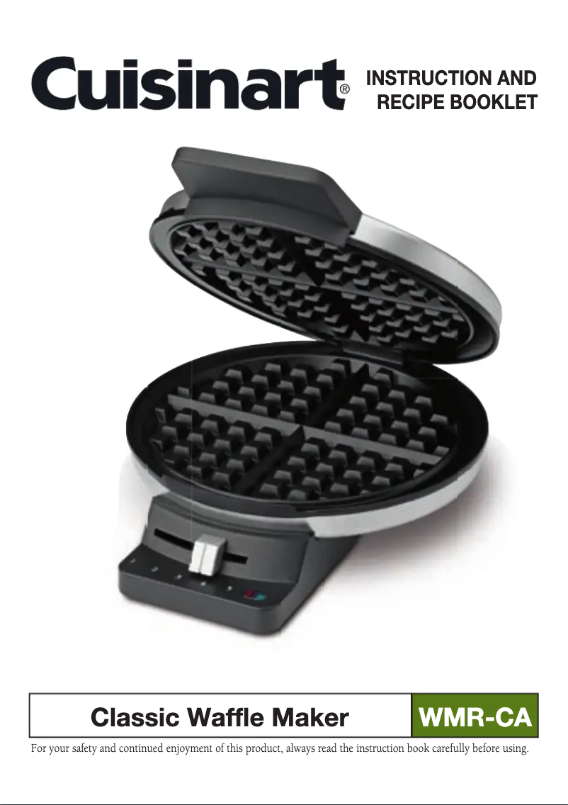 Image de la première page du manuel de l'appareil WMR-CAP2