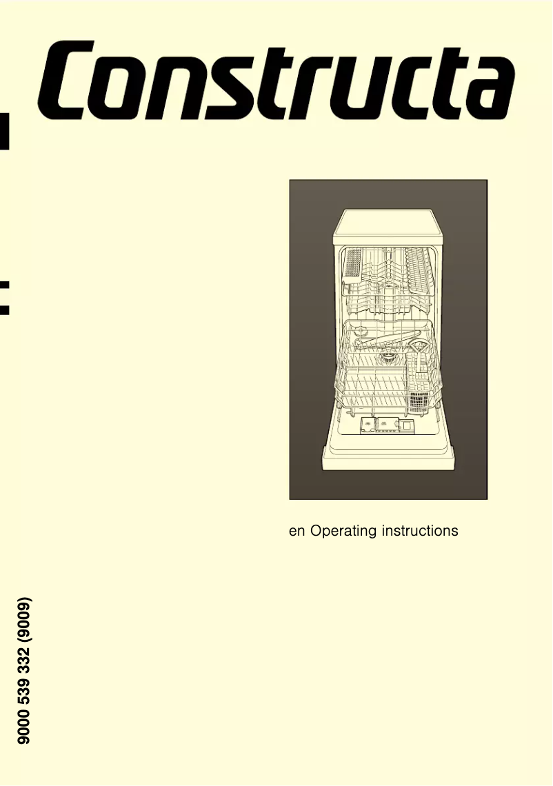 Page 1 of the manual User Manual Constructa CP331S2