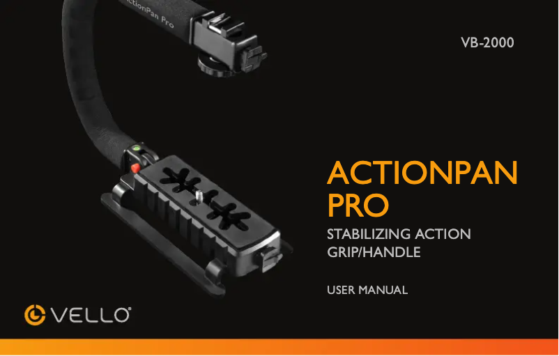 First page image of the manual for VB-2000