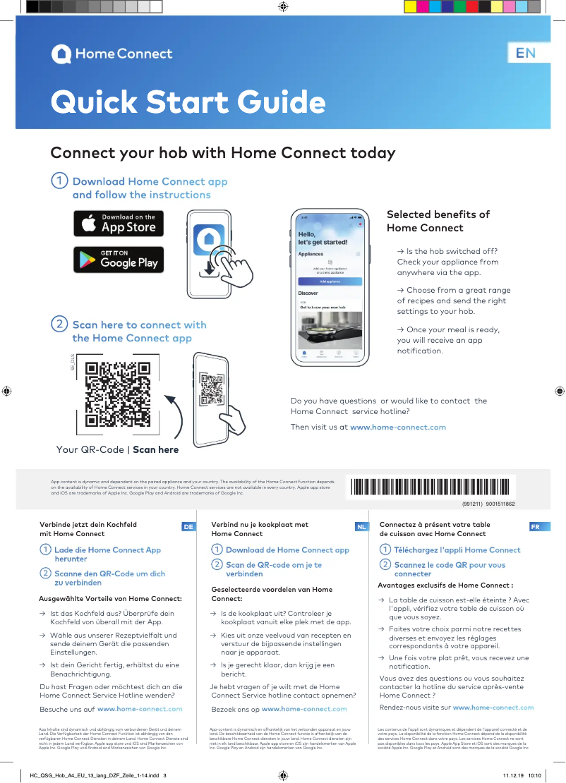 Page 1 of the manual User Manual Siemens EH877LVV5E