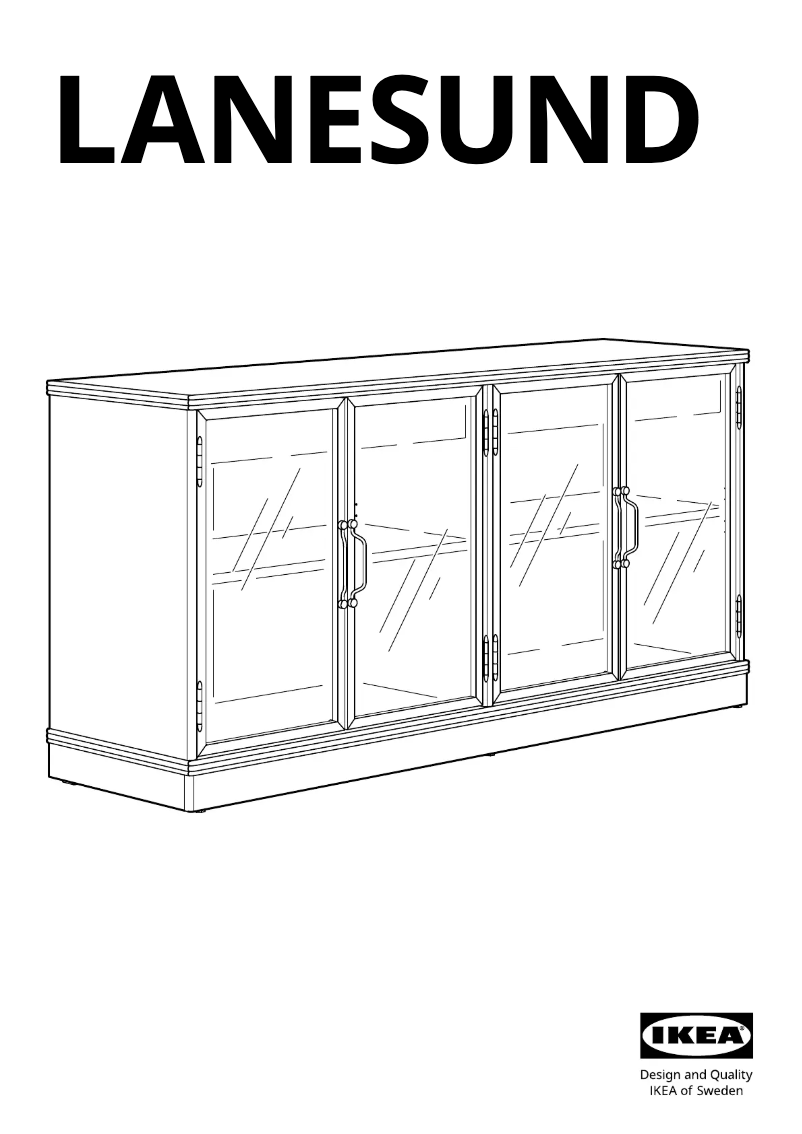 First page image of the manual for LANESUND 904.665.46