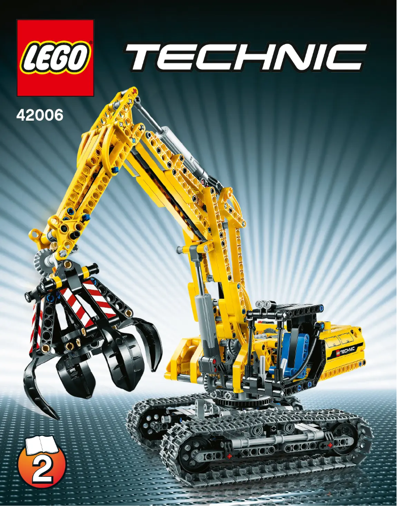 Page 1 of the manual User Manual Lego Technic 42006