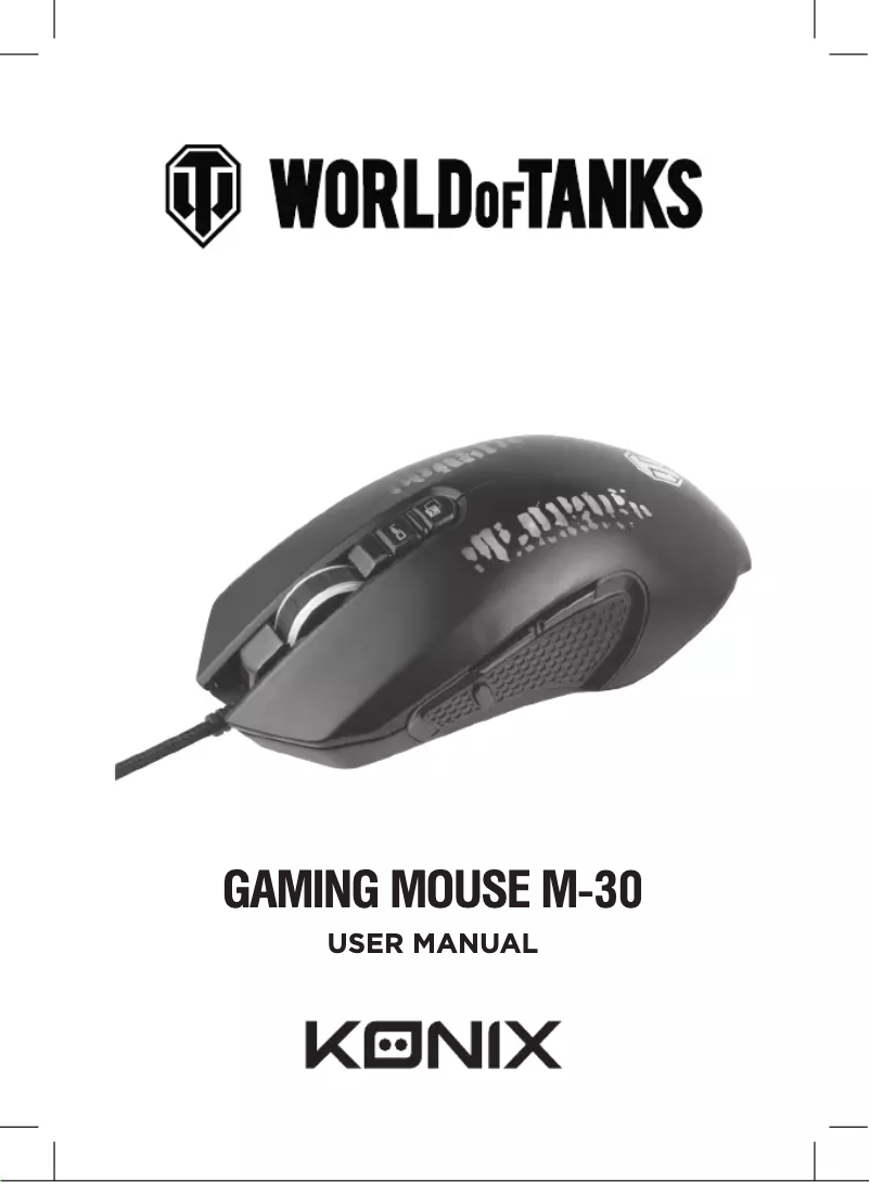 First page image of the manual for World Of Tanks M-30