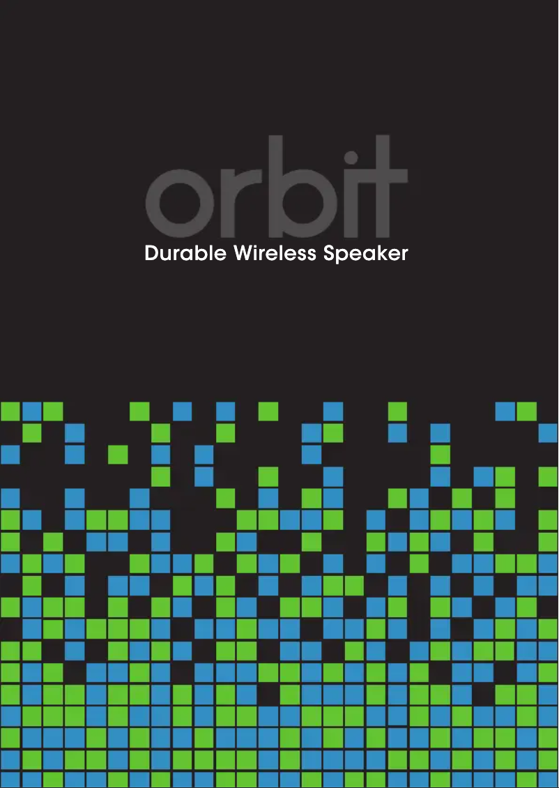 First page image of the manual for Orbit