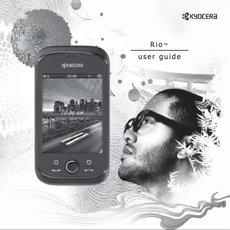 First page image of the manual for Rio