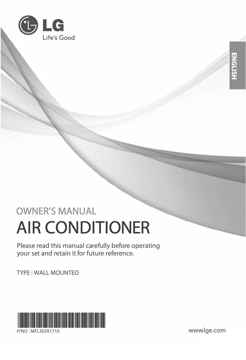 First page image of the manual for HSN09SN