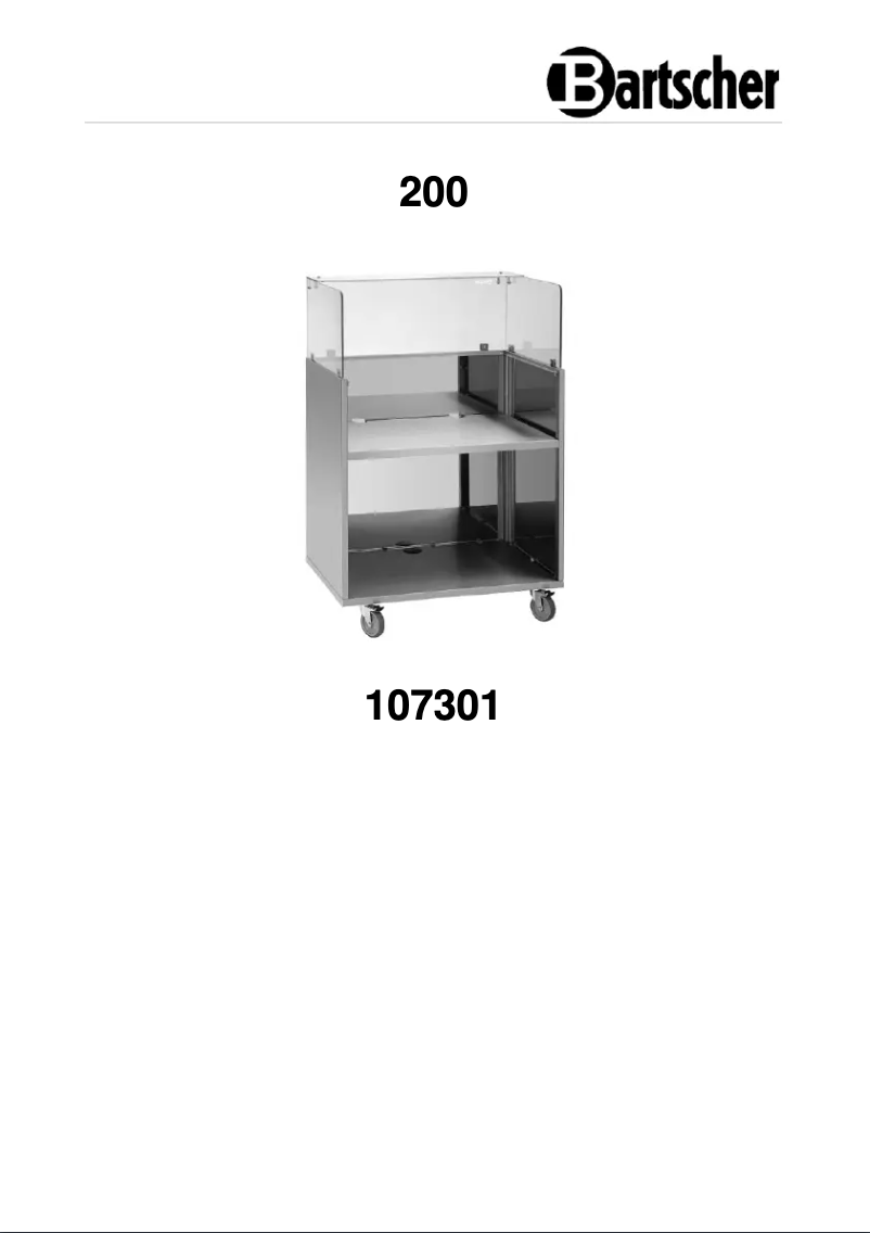 First page image of the manual for Snackpoint 200