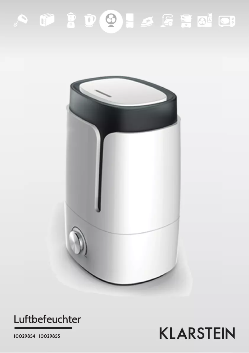 Page 1 of the manual User Manual Klarstein Stavanger Air