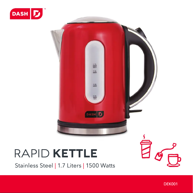 First page image of the manual for Rapid DEK001RD