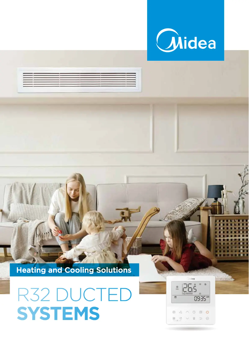 Page 1 of the manual Brochure Midea DUCMI125IHB