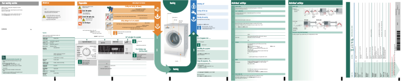 First page image of the manual for WM10S420EE