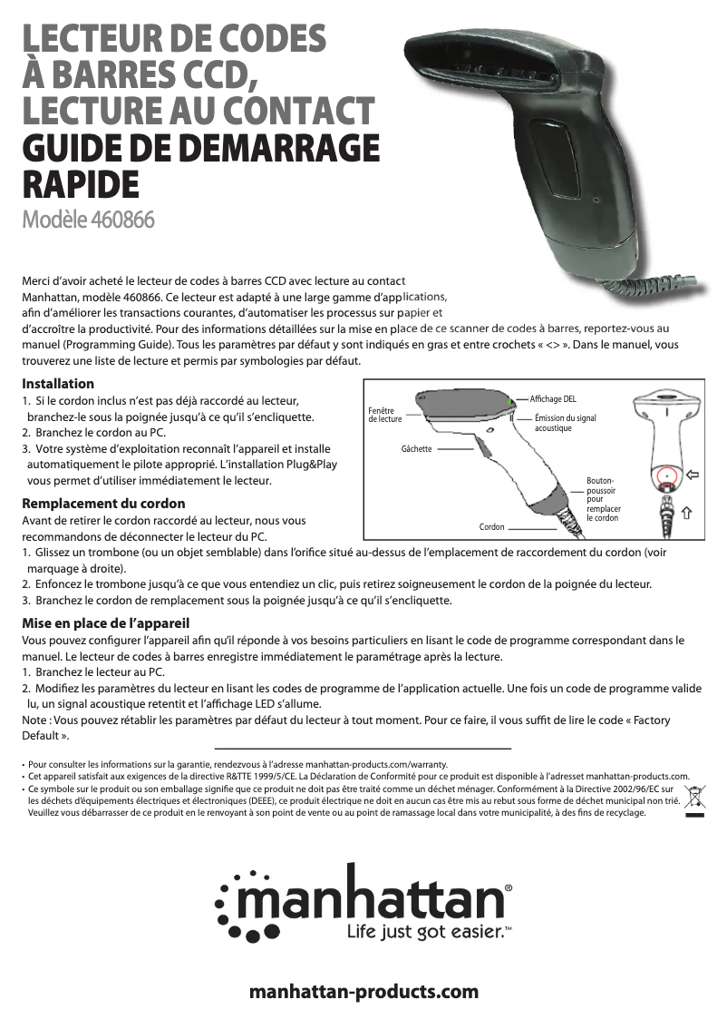 First page image of the manual for 177672