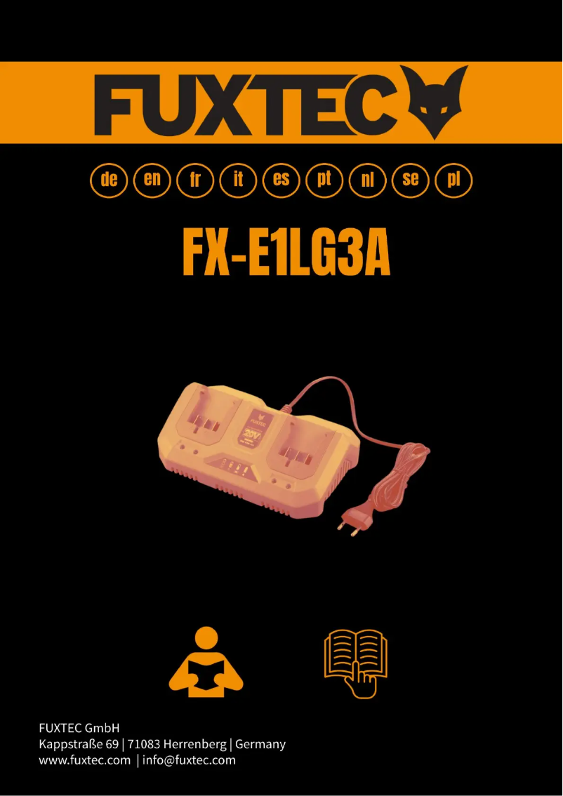 Page 1 of the manual User Manual Fuxtec FX-E1LG3A