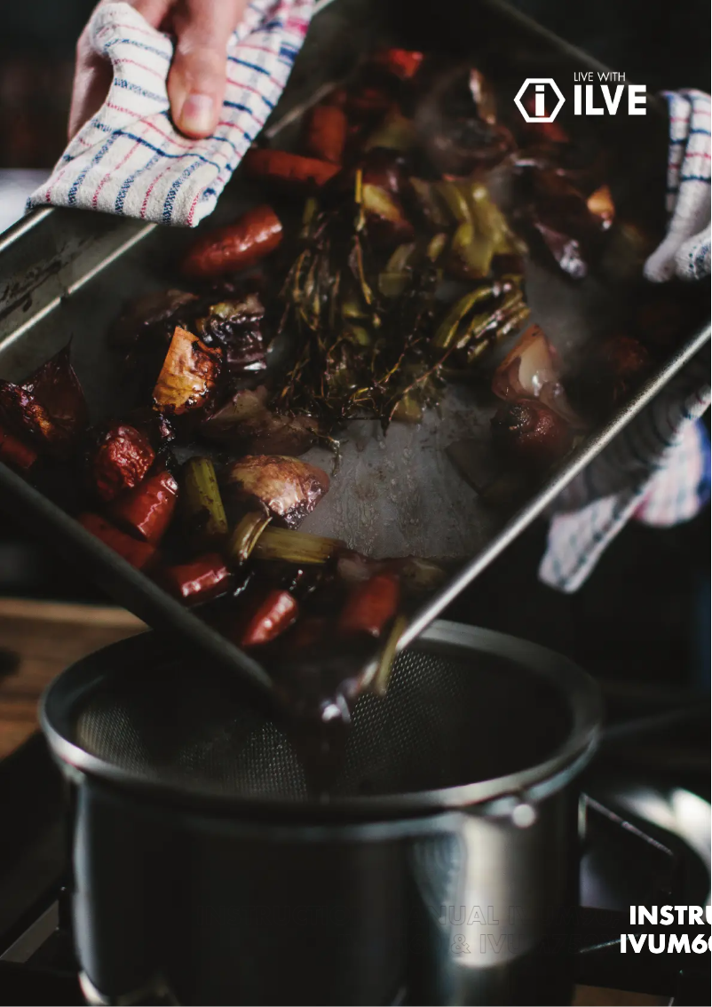 Page 1 of the manual User Manual Ilve IVUM752X