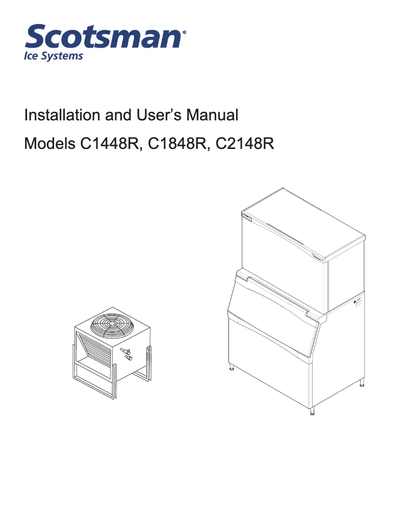 First page image of the manual for C1448SR-32