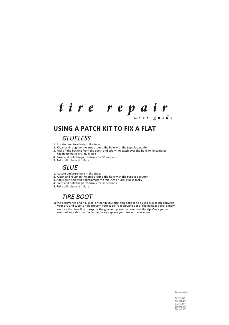 Image de la première page du manuel de l'appareil Power Lever