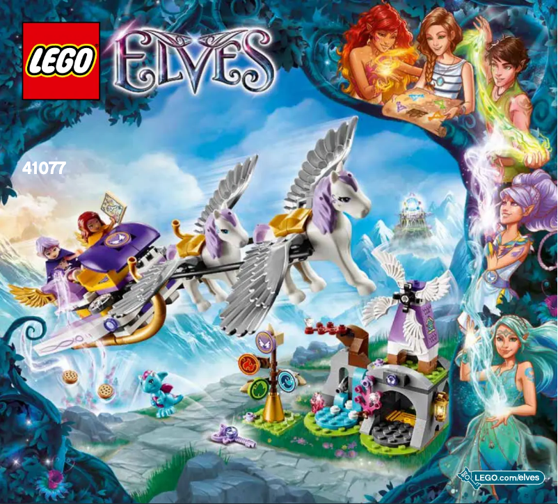 Page 1 of the manual User Manual Lego Elves 41077