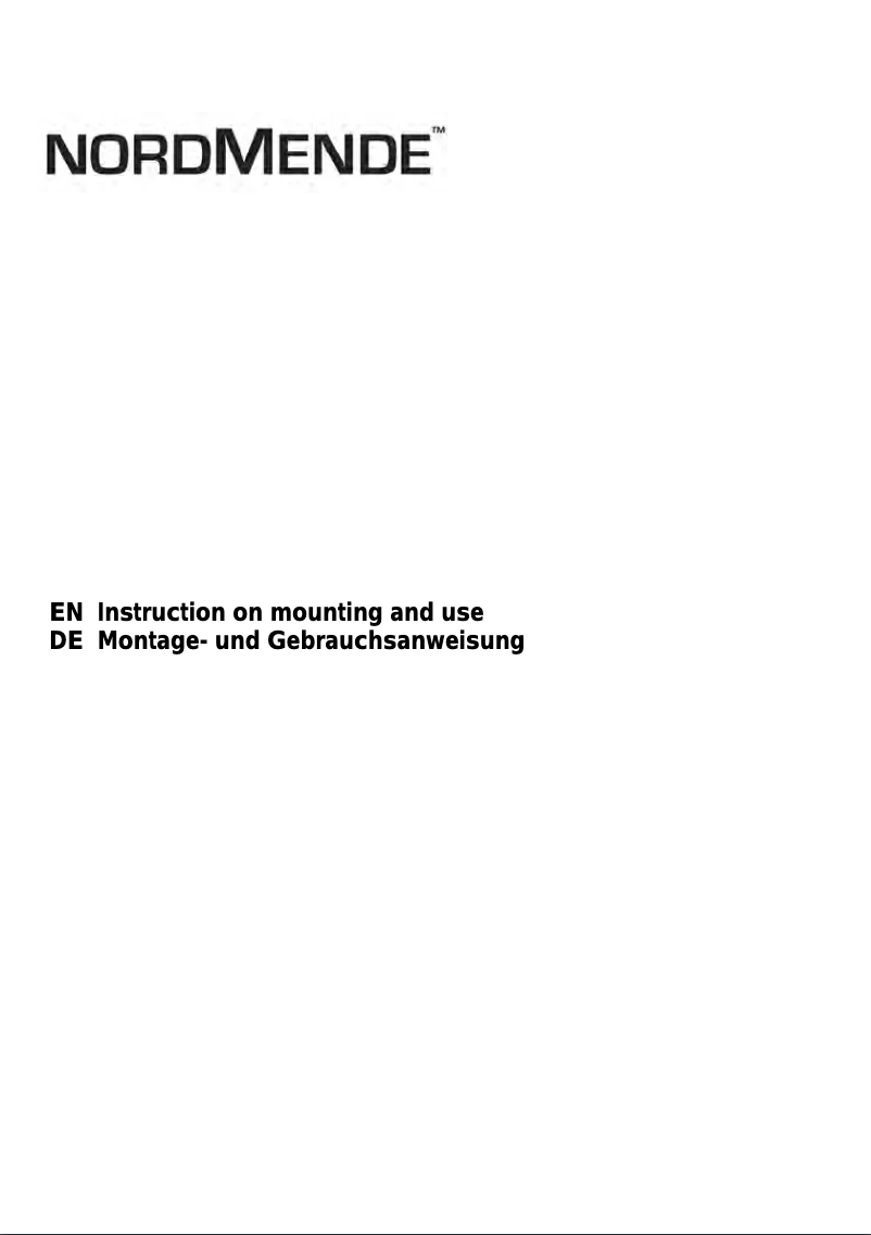 First page image of the manual for CHINT1M