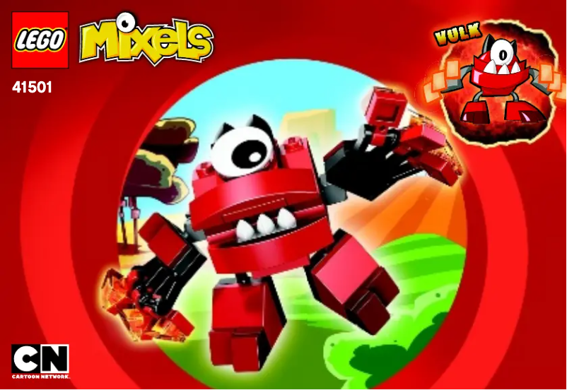 First page image of the manual for Mixels 41501