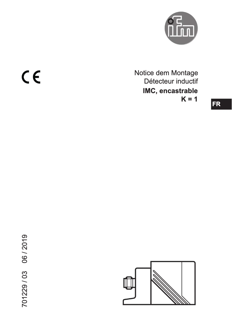 Page 1 of the manual User Manual IFM IM5067