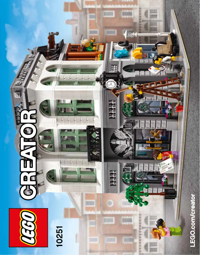 Page 1 of the manual User Manual Lego Creator Expert 10251