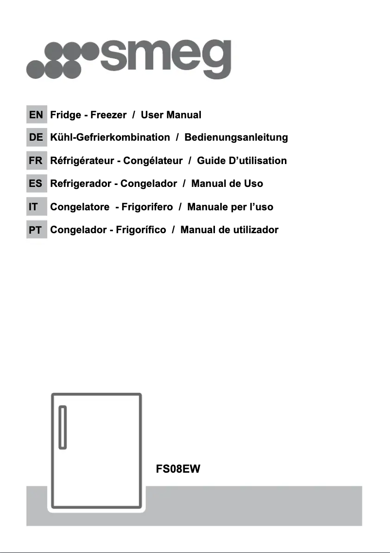 First page image of the manual for FS08EW