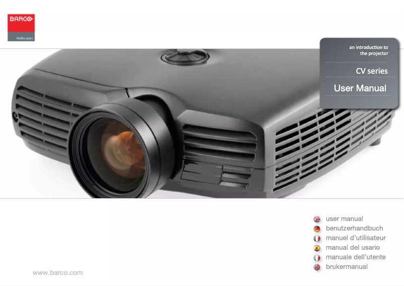 First page image of the manual for CVHD-31B