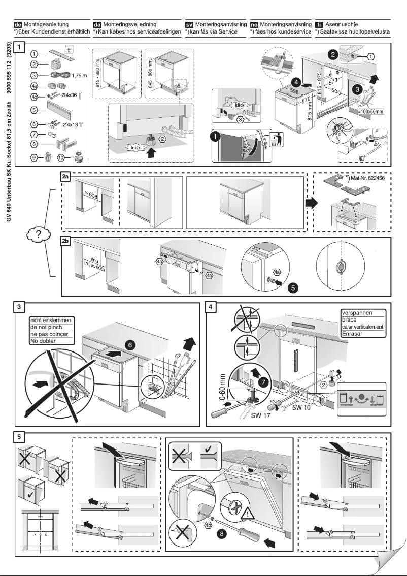 First page image of the manual for SN45M232SK