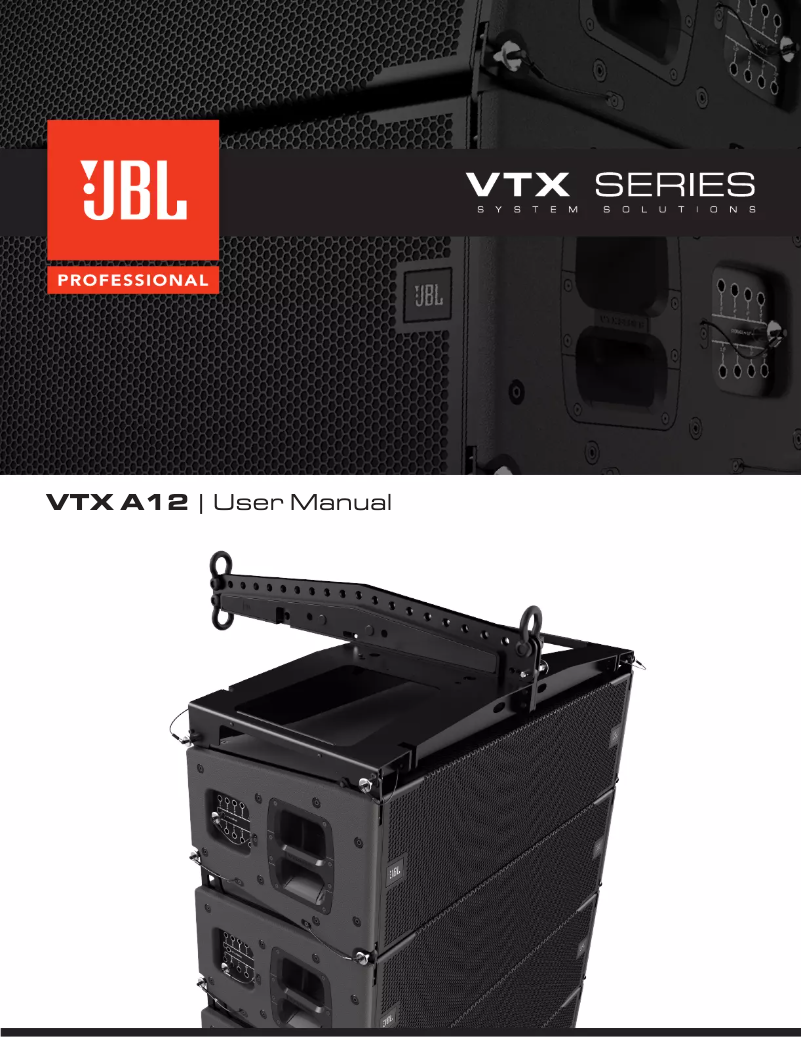 First page image of the manual for VTX A12