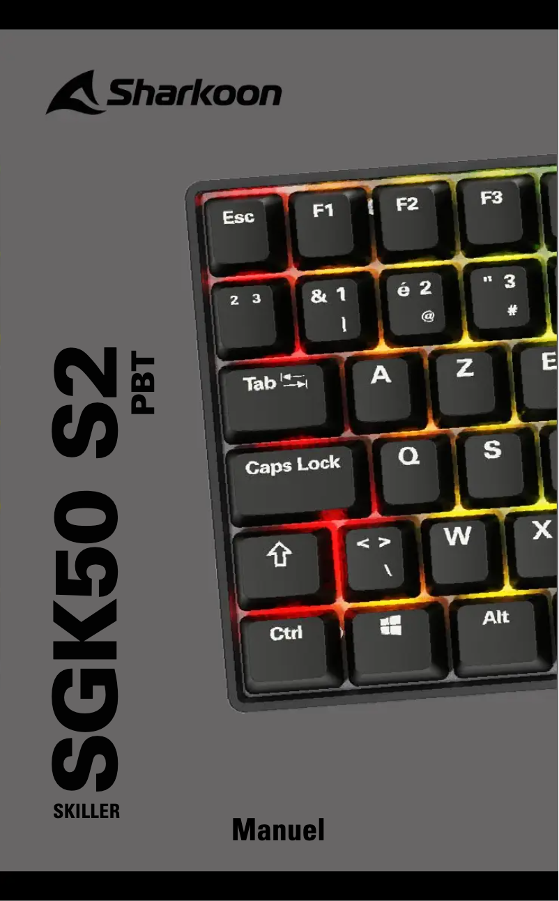 First page image of the manual for SKILLER SGK50 S2 PBT