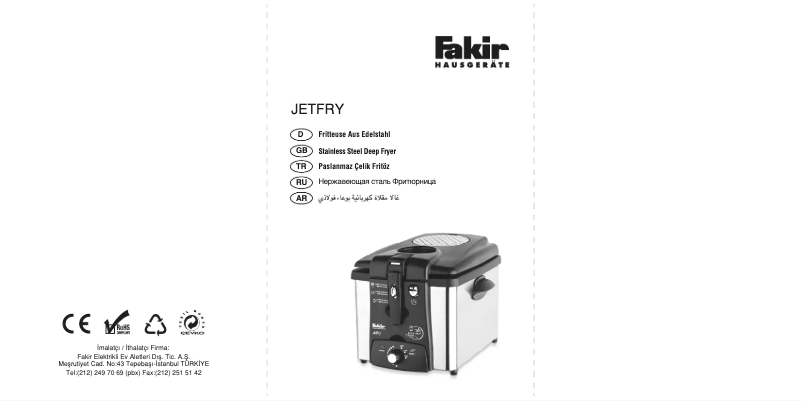 First page image of the manual for Jetfry